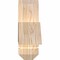 Ekena Millwork Eugene Smooth Timber Gable Bracket, Douglas Fir, 36"W x 7"H x 3 1/2"D x 3 1/2"F, 5/12 Pitch GBW036X07X0404EUG00SDF - alternate 4